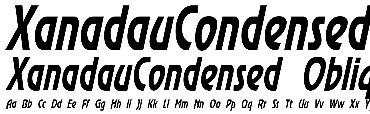 XanadauCondensed Oblique