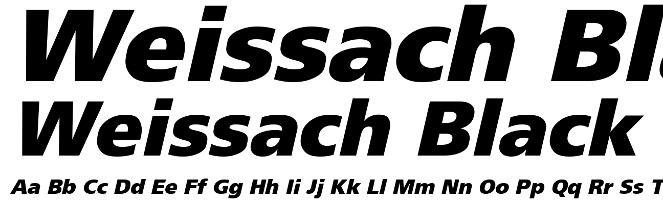 Weissach Black Oblique