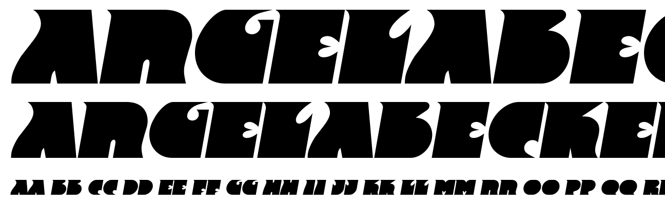 AngelaBecker Bold Italic