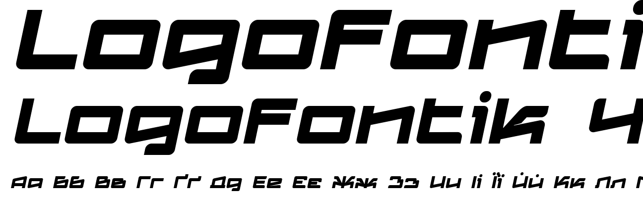 Logofontik 4F Italic