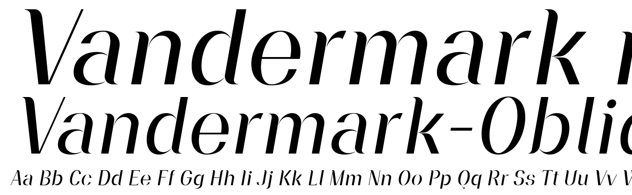 Vandermark-Oblique